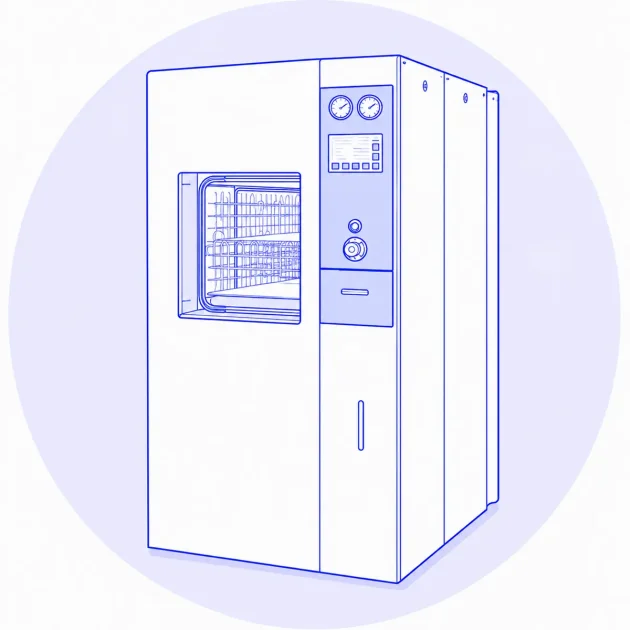 Autoclave Horizontal