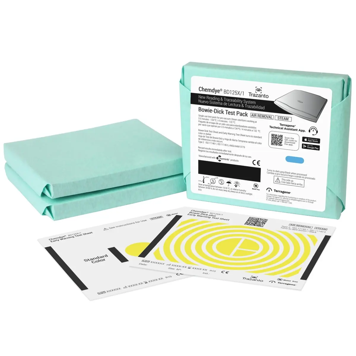 Pacote de teste Bowie-Dick (ISO 11140-4) - Image 2