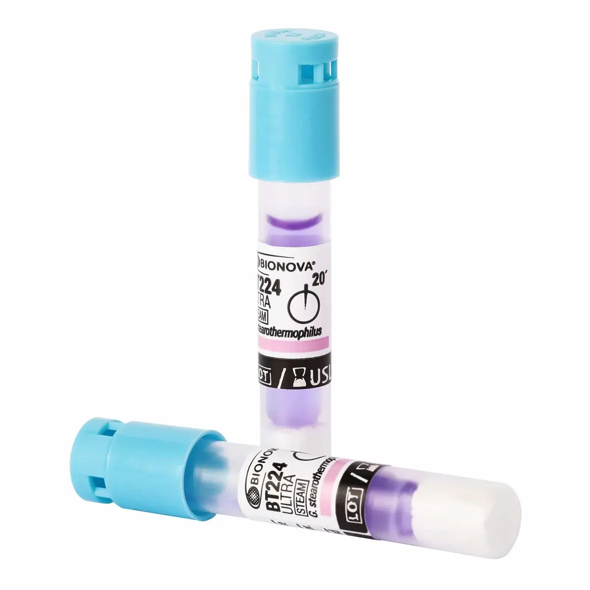 BT224 – Bioindicador para Esterilização a Vapor Ultra Rápido 20min