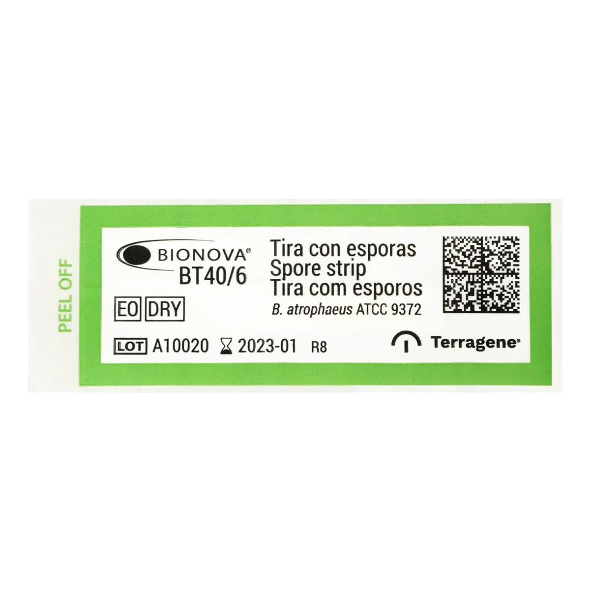 BT40 – Bioindicador de esporos para ETO e calor seco - Image 2