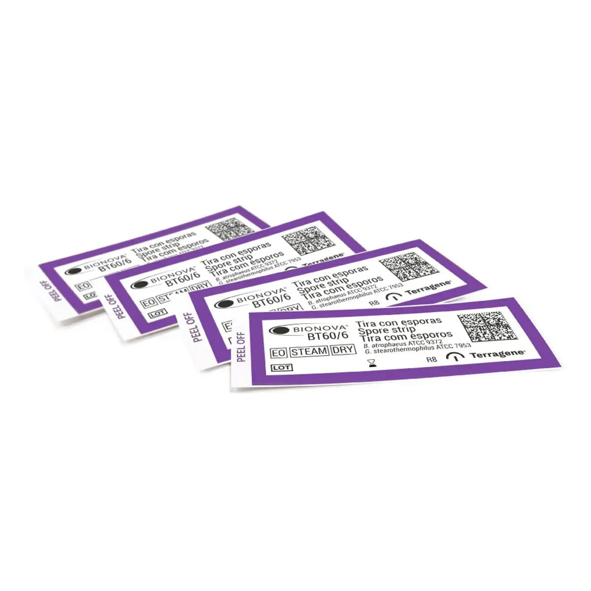 BT60 – Bioindicador de Esporos Duplos para Esterilização