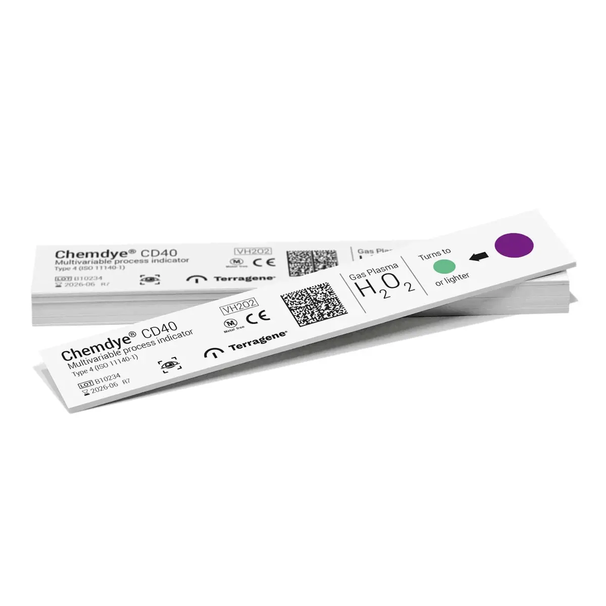 CD40 - Indicador químico para peróxido de hidrogênio