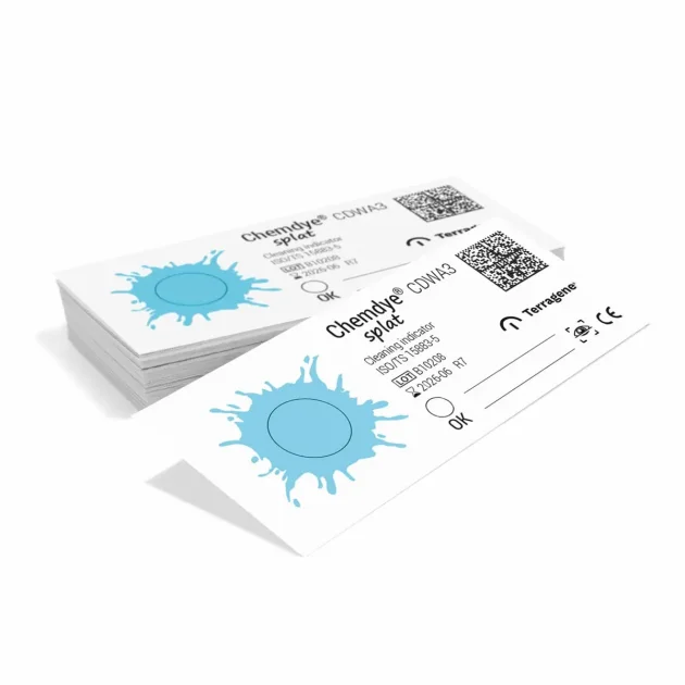 CDWA3 - Indicador de lavagem para testes de desempenho de limpeza