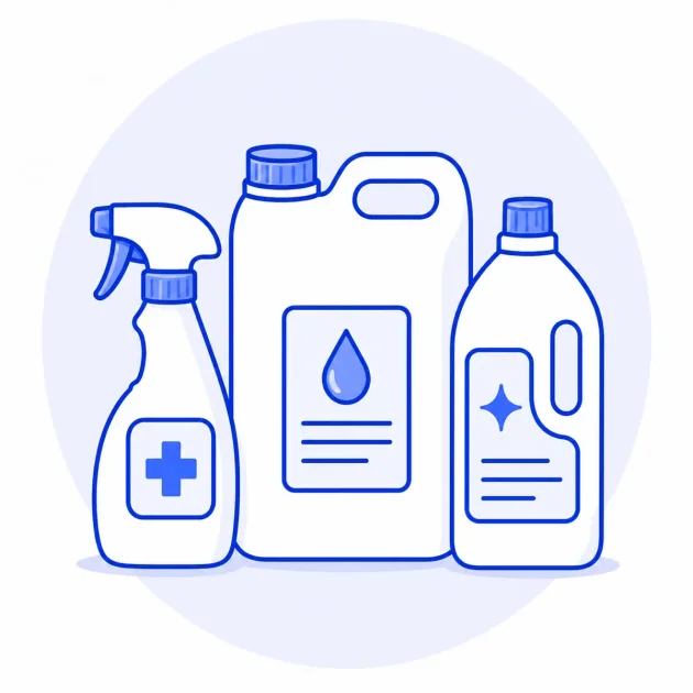 Detergentes e Desinfetantes